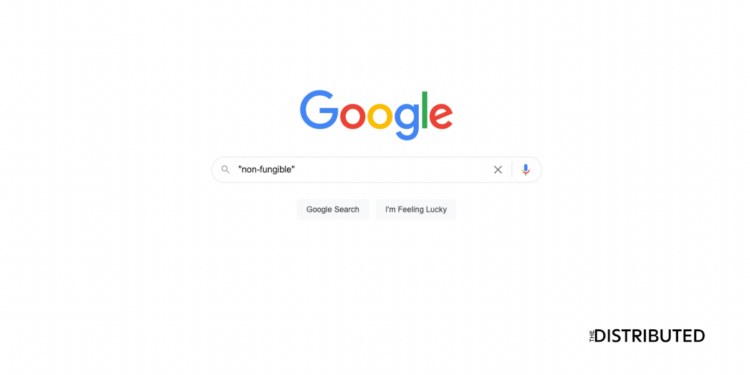 Google search for the term Non-Fungible