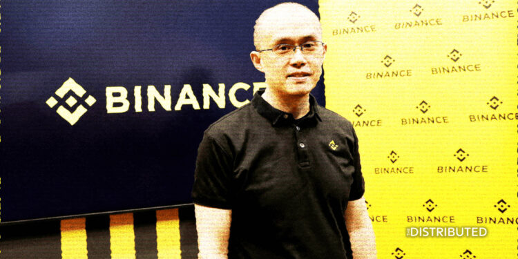 Binance's CEO Changpeng Zhao