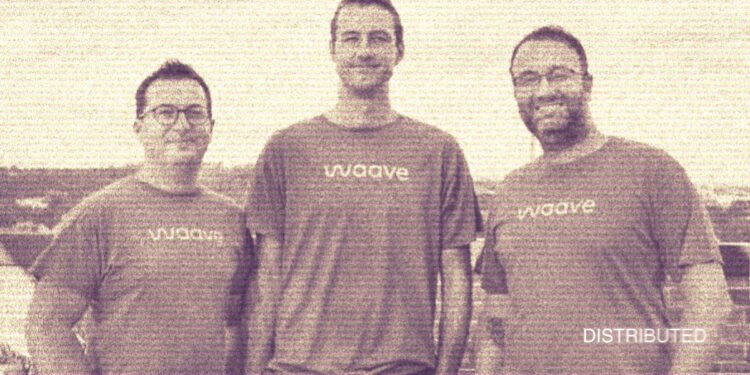 Waave cofounders Ben Zyl, Mark Connolly and Peter Traianou