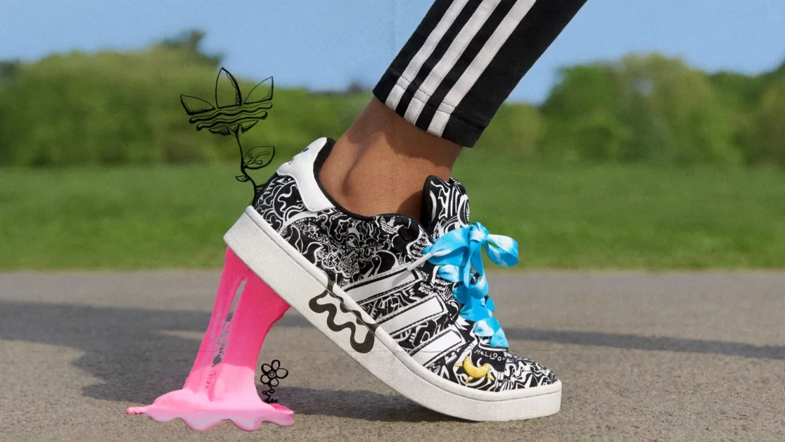 Adidas partnered with NFT artist FEWOCiOUS to release a sneaker design.
