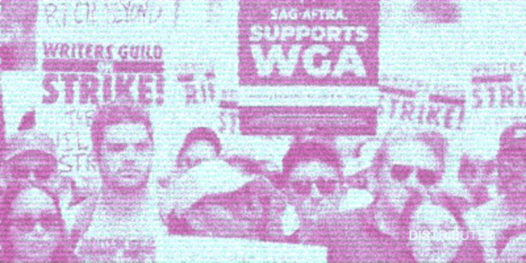 Hollywood Actors Strike.